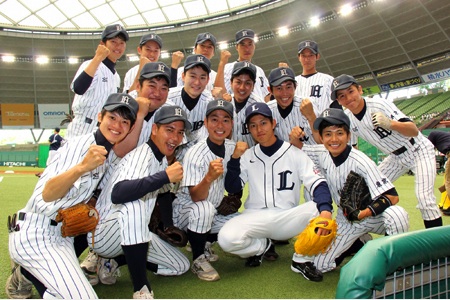青島野球部西武ドームへ